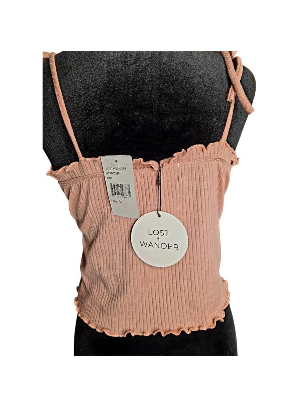 NWT Lost & Wander Marilyn love top cami M - Picture 3 of 5